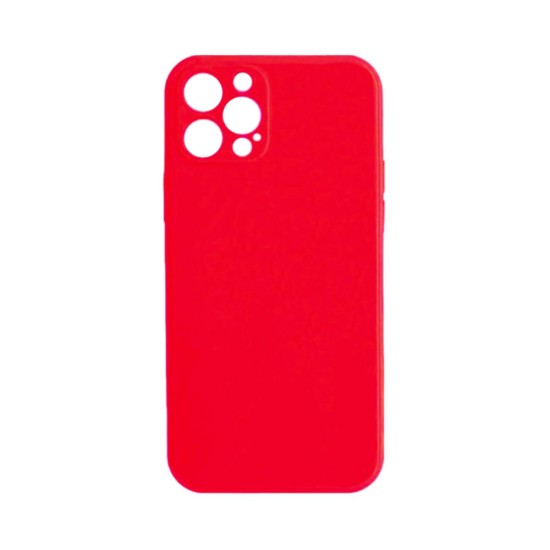 Capa de Silicone Mole para Apple iPhone 13 Pro Vermelho